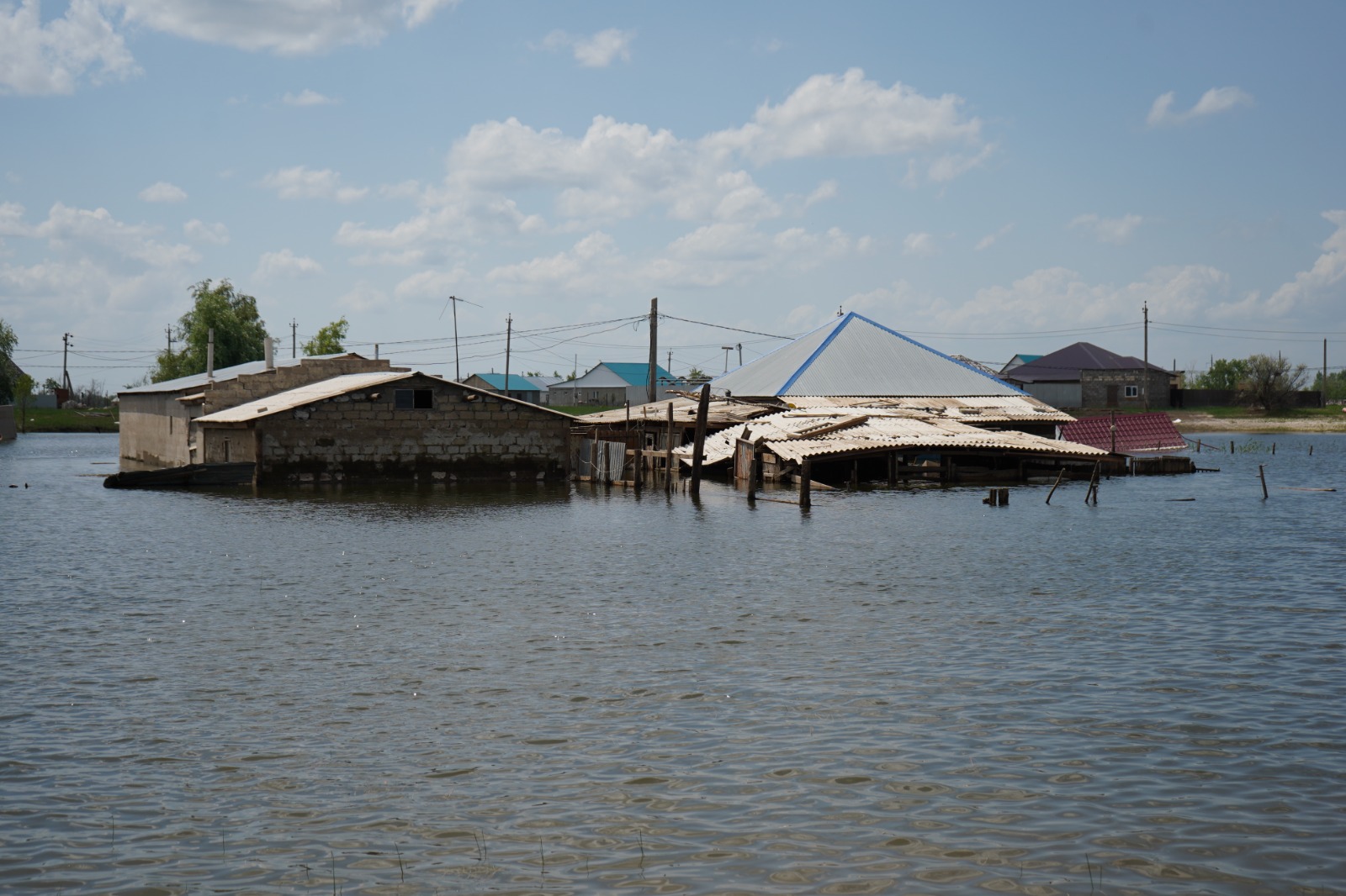 Паводок в Казахстане: в зоне риска подтопления более тысячи сёл